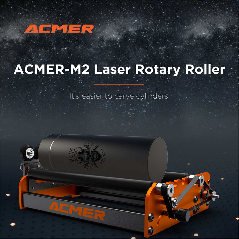 Acmer M2 Lasergraver Drehwalze Y-Achse Drehwalze 360 Grad Lasergraver