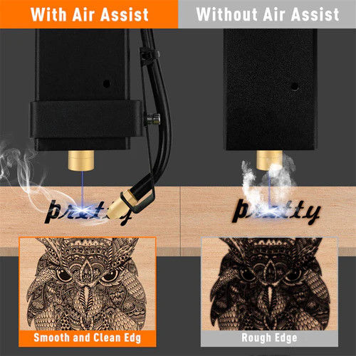 AC 110V / 220V Lasergraver Luftunterstützungspumpe 30L/Min Laser-Luftunterstützungs-Kit