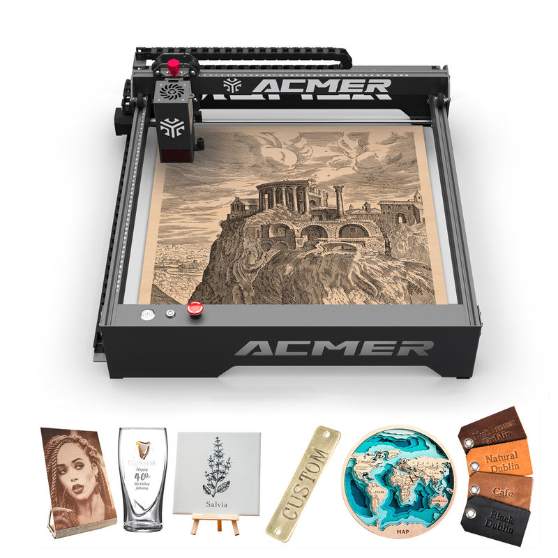 FCC Diodenlasergravurmaschine DC 24V für Gedenkgeschenke