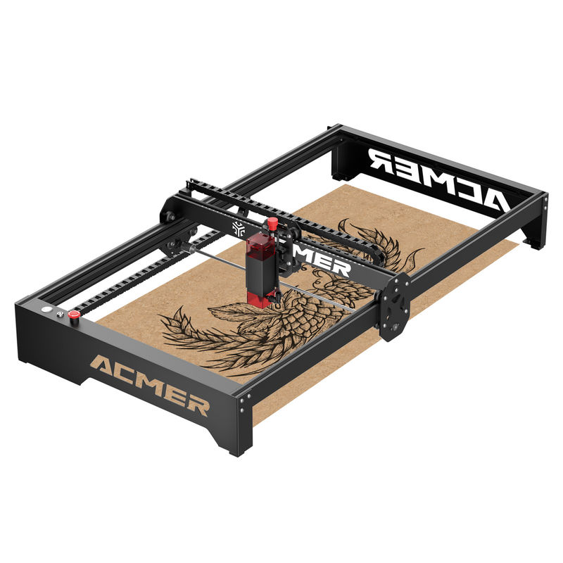 ACMER Lasergraver P1 10W 20W Y-Achse Erweiterung Kit Y-Achse Arbeitsfläche um 200% erhöht