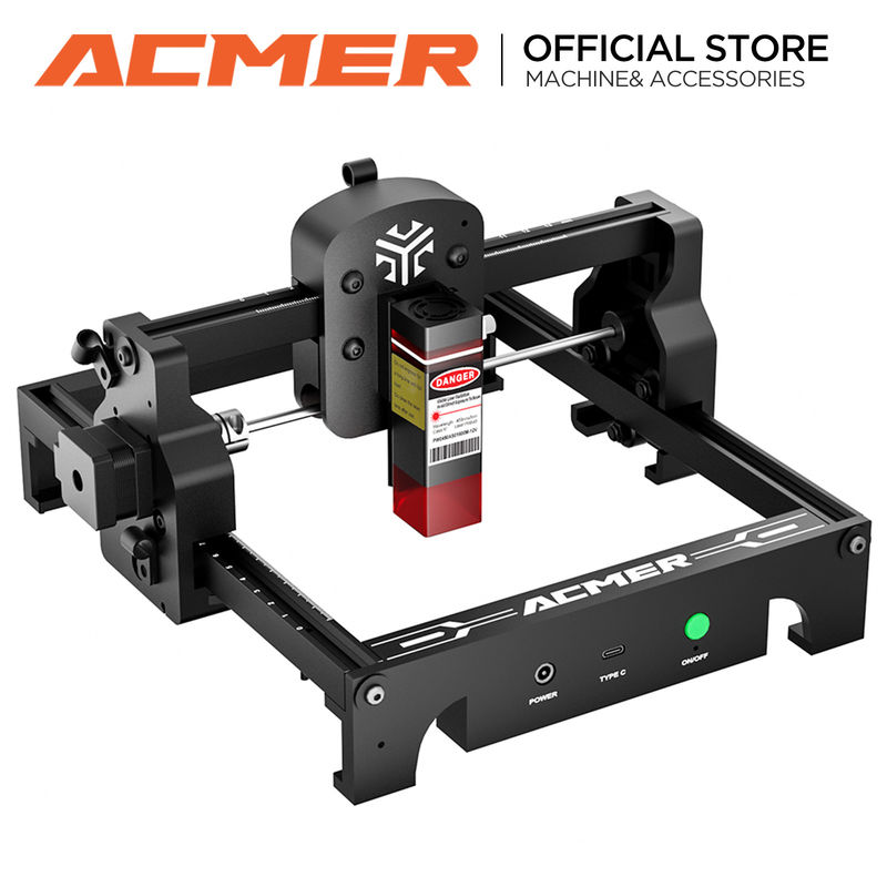 ACMER S1 Mini Portable Laser Engraver, 2500 MW Laserleistung, 130*130mm Arbeitsfläche