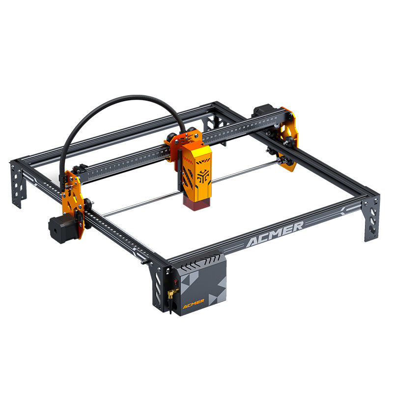 ACMER P1 S PRO 10000mm/min Hochgeschwindigkeitsdiodenlasergravurmaschine mit 6W P1 S PRO-Lasermodul